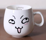 Cute Ceramic Face Mugs