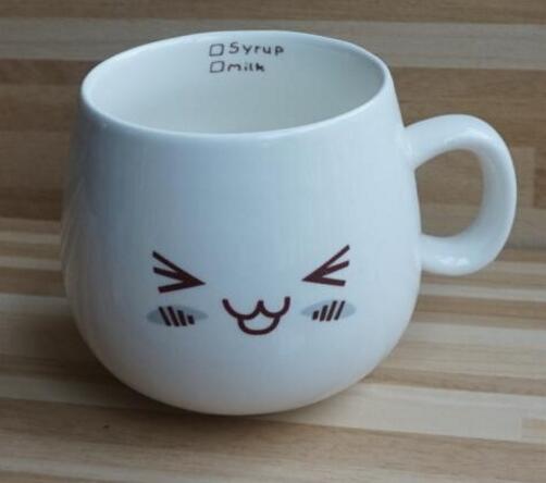 Cute Ceramic Face Mugs