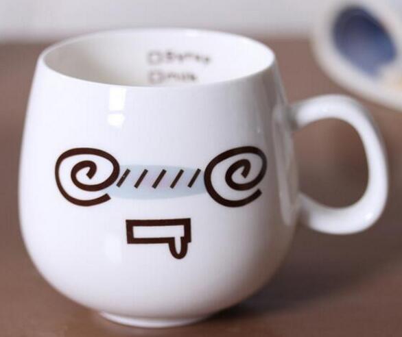 Cute Ceramic Face Mugs