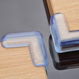 4x Transparent Table Corner Protectors