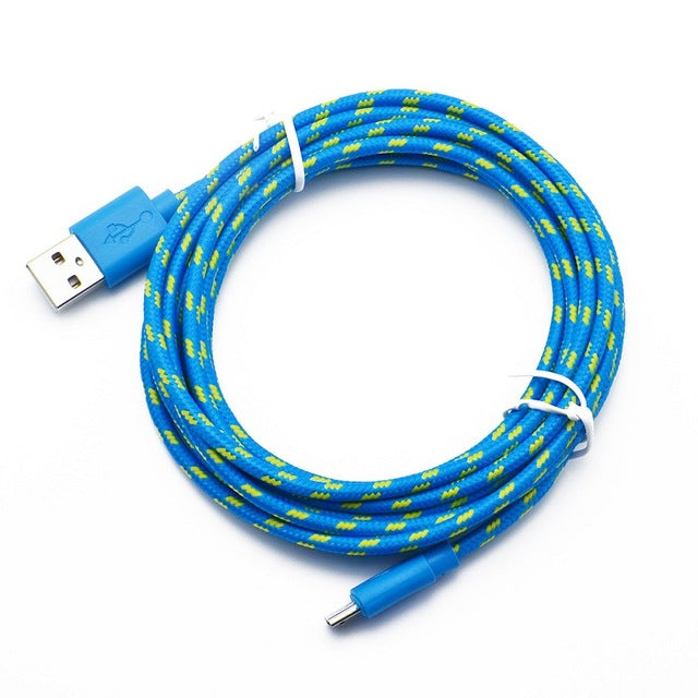 Fast Charging Android Micro USB Cable (1M, 2M, 3M)