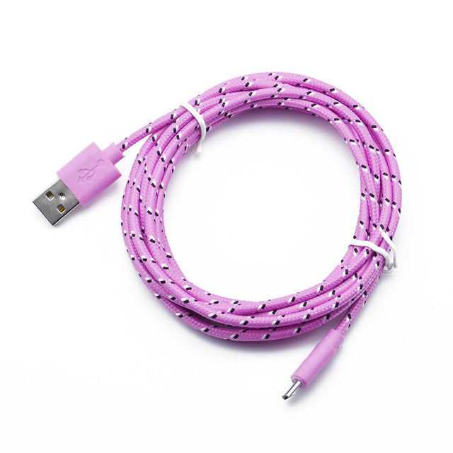 Fast Charging Android Micro USB Cable (1M, 2M, 3M)